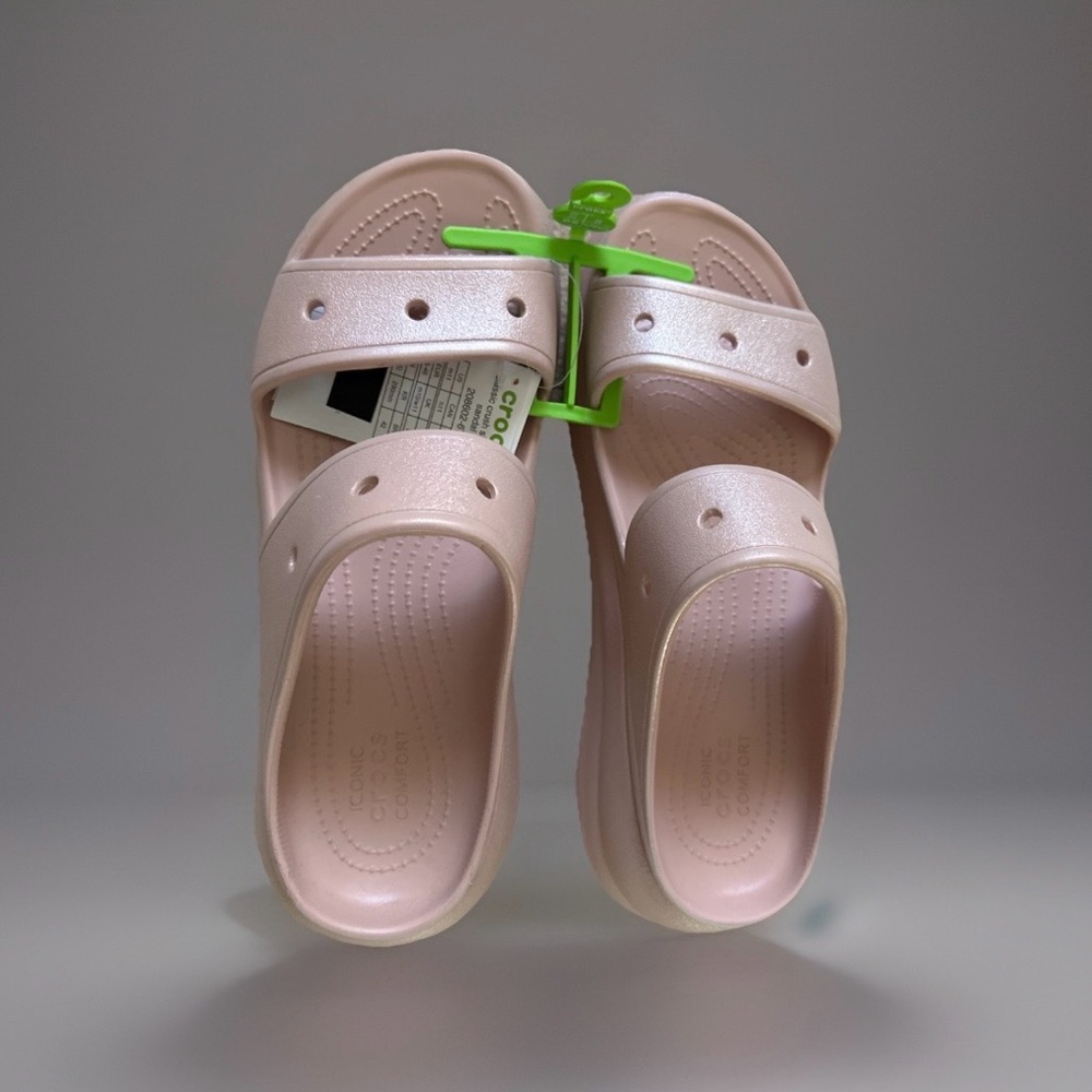 NEW ✨ Crocs Crush Platform Plink Clay M11